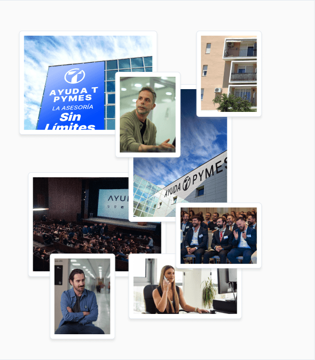 Trayectoria de Ayuda T Pymes: edificios, equipo y eventos a lo largo de su historia