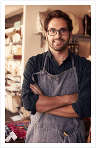 Autónomo contento por haberse dado de alta